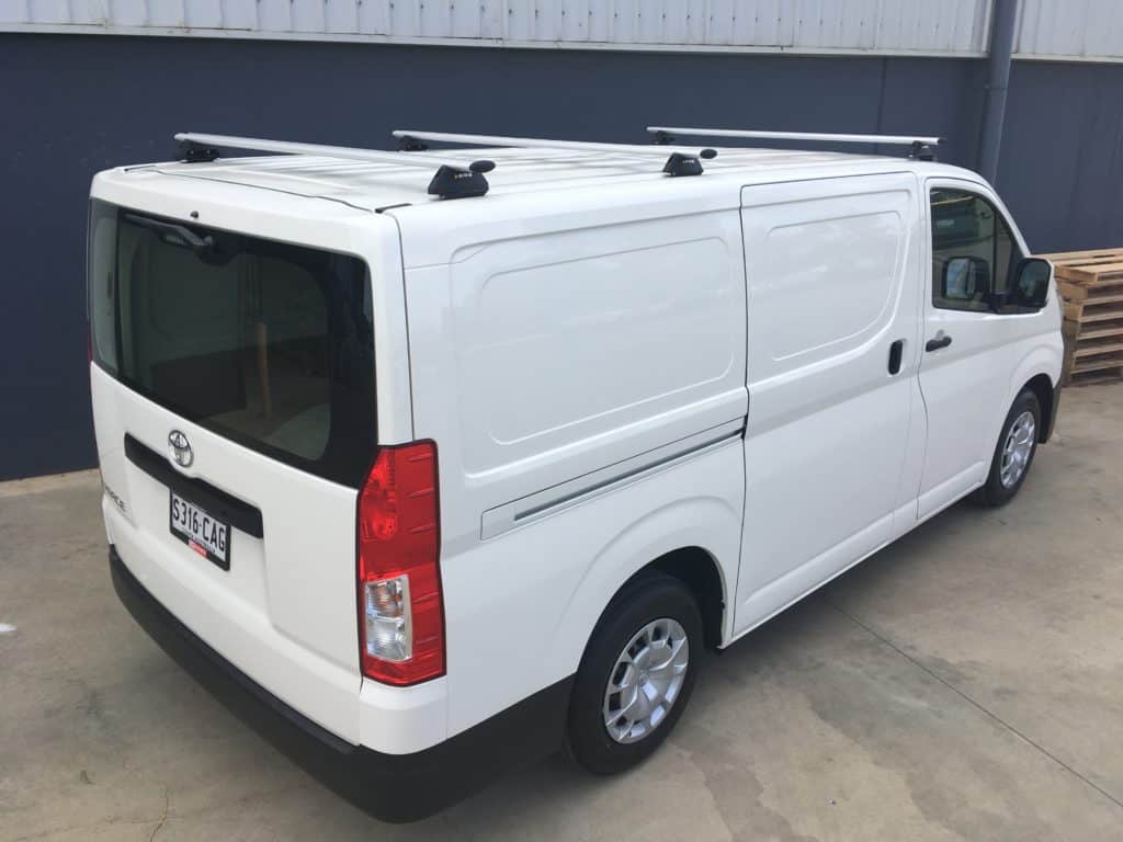 Toyota Hiace Roof Racks Guttermount KRS Australia