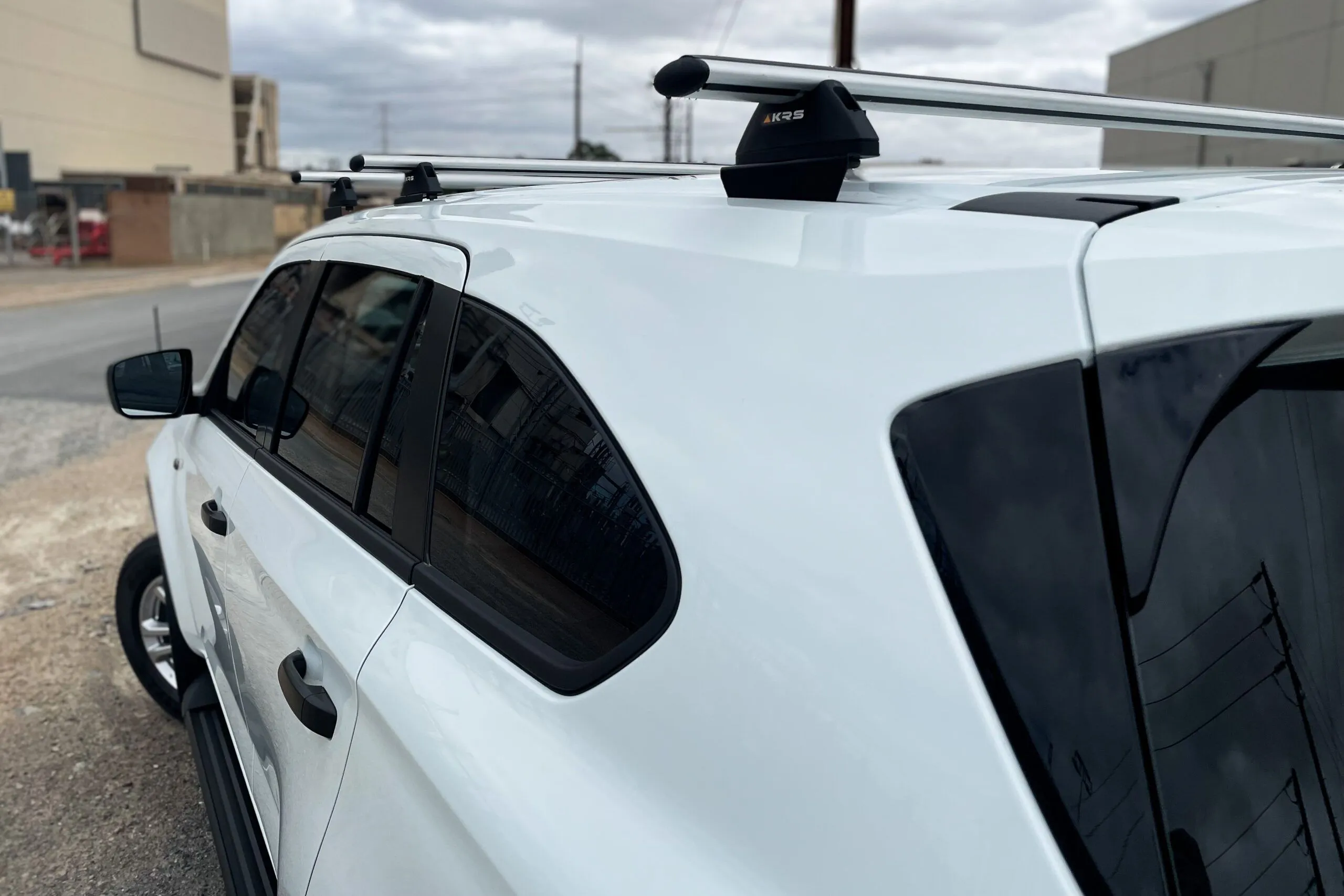 KRS Roof Rack Isuzu MUX close up view