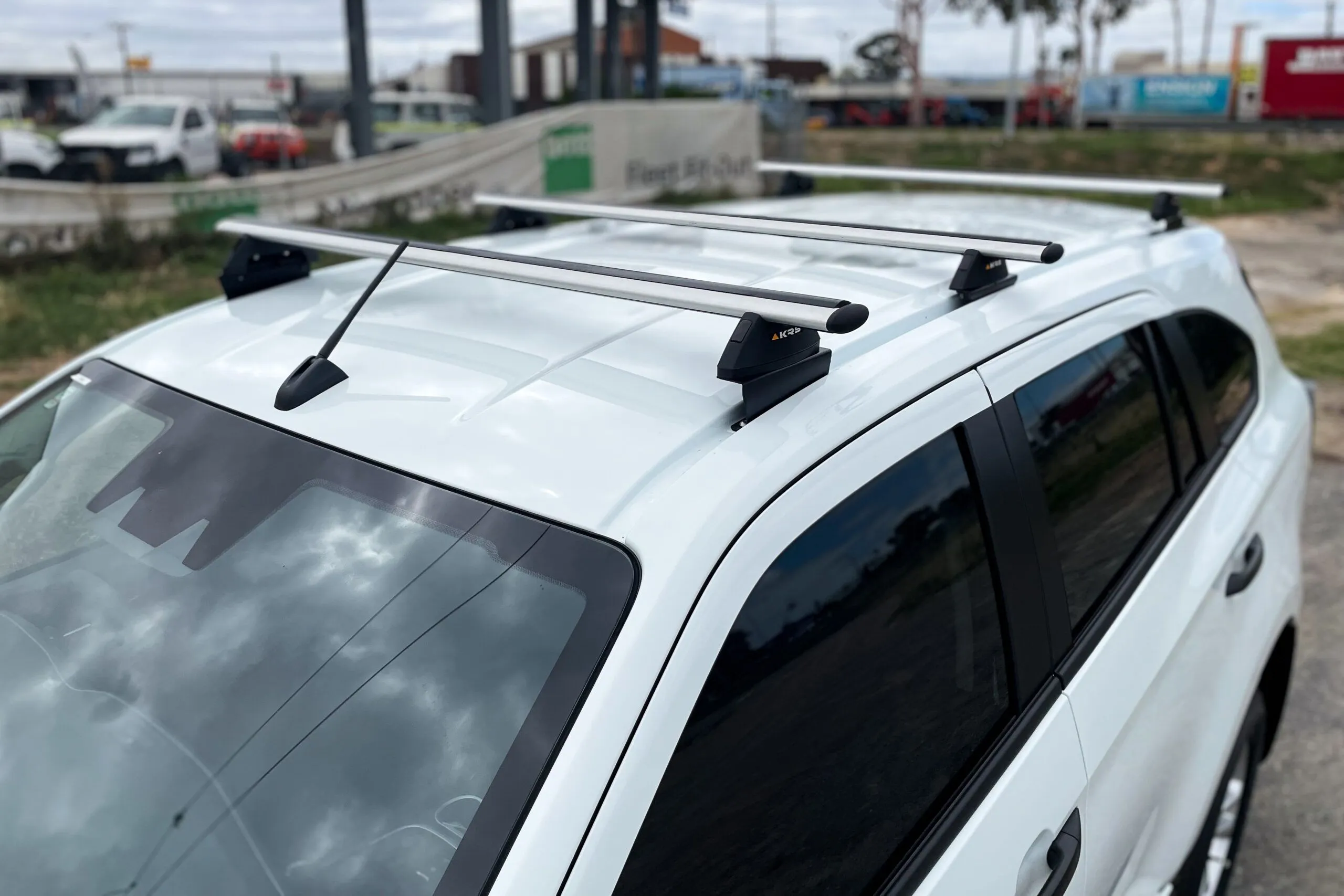 KRS Roof Rack Isuzu MUX top view