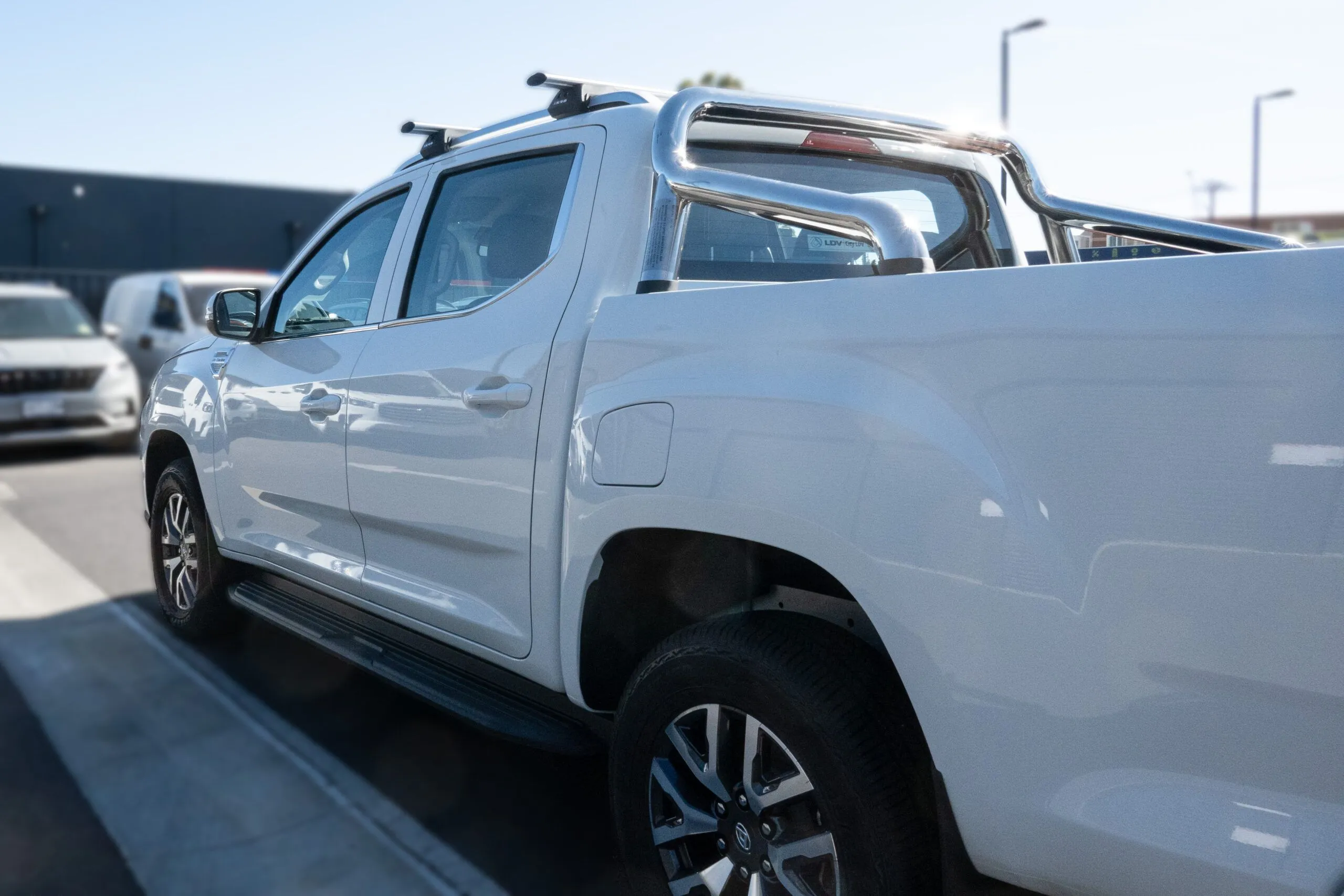 LDV T60 Roof Racks side view