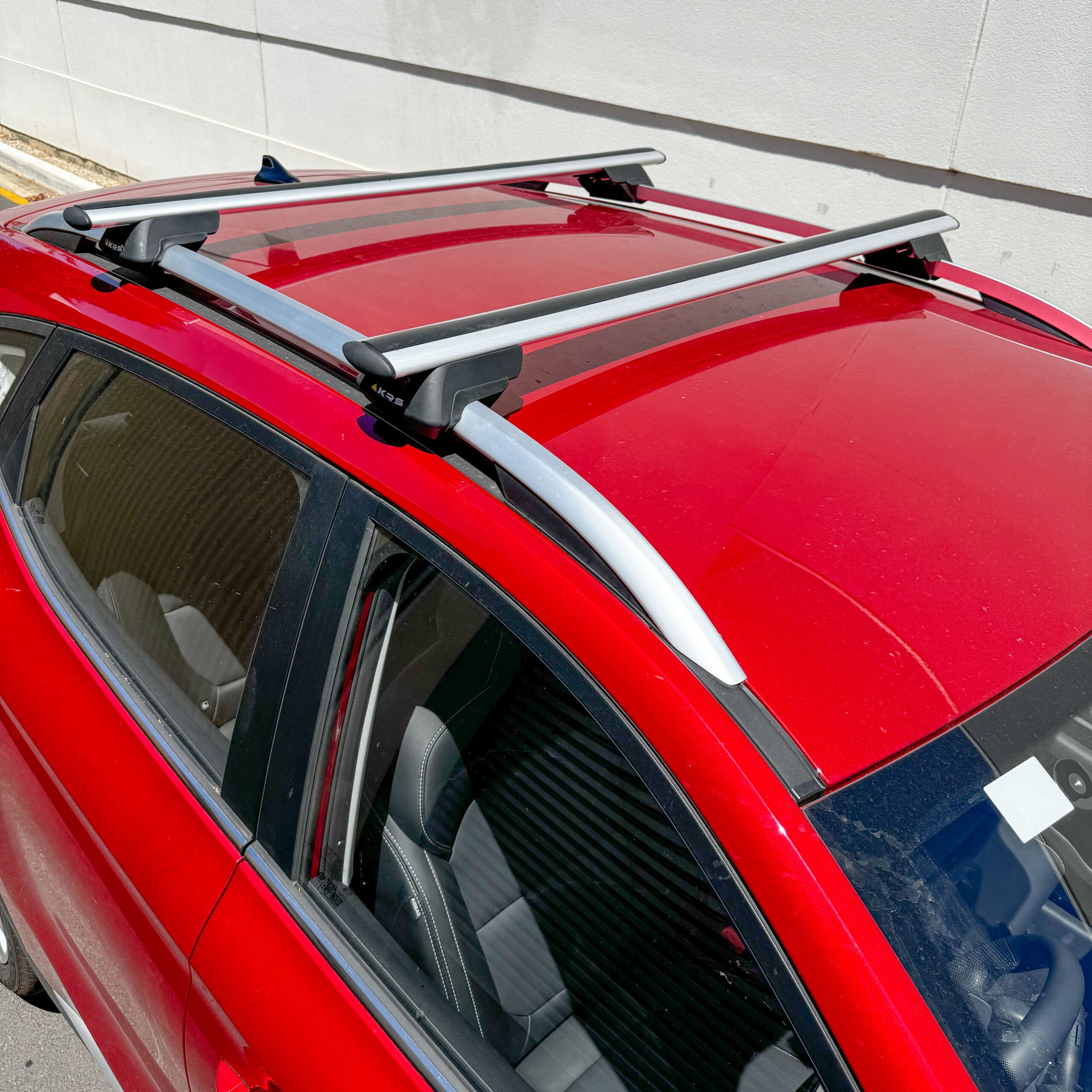 MG ZS Roof Racks - Factory Rails - KRS Australia