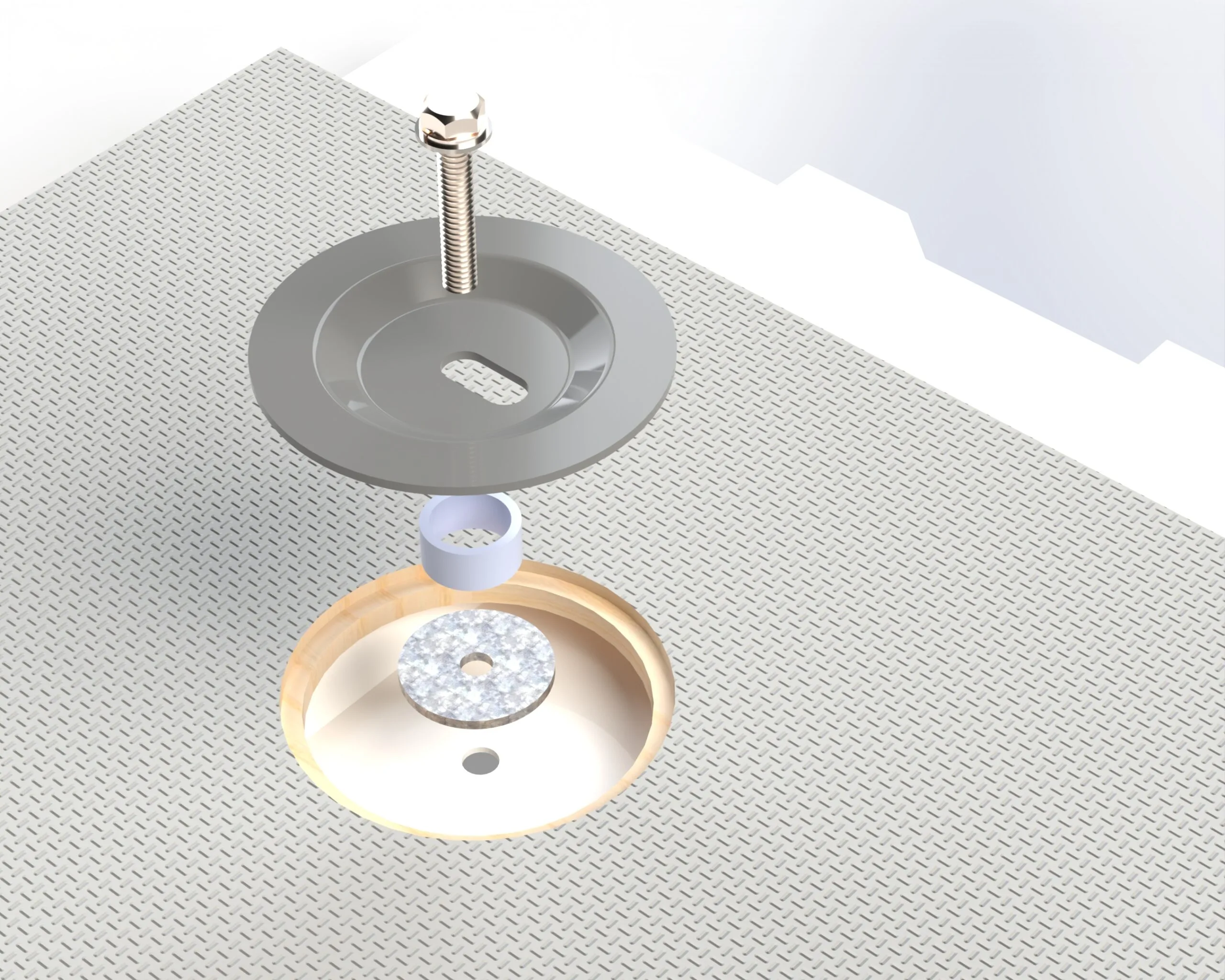 Universal Van Floor Anchor Kit - Image 2